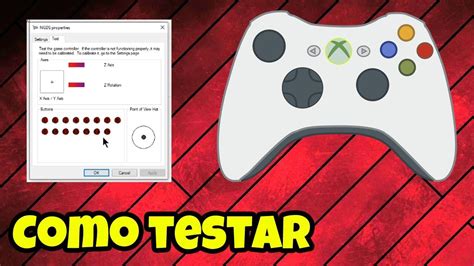 testar controle no pc